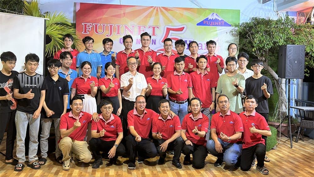 FUJINET QUY NHON 支店開設5周年記念（2019年4月23日～2024年4月23日）01